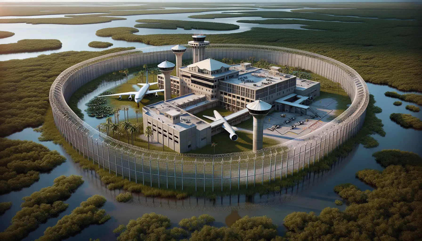 Exploring 'Alligator Alcatraz' The New ICE Detention Facility in