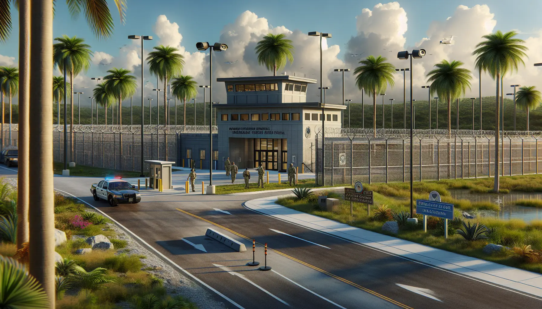 First ICE Detainees Arrive at Florida's 'Alligator Alcatraz' Following Trump's Visit