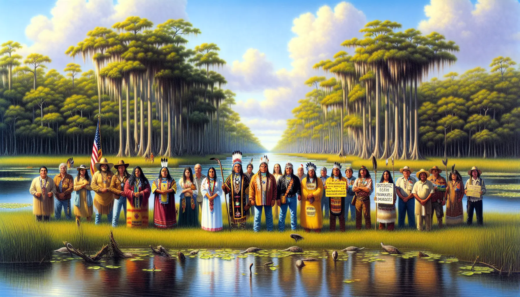 Protests Rise Against ‘Alligator Alcatraz’: Preserving Sacred Lands in the Everglades