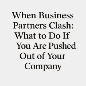 business partner dispute