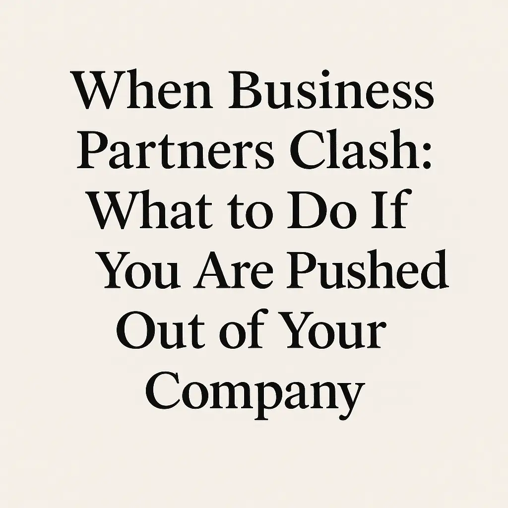 business partner dispute