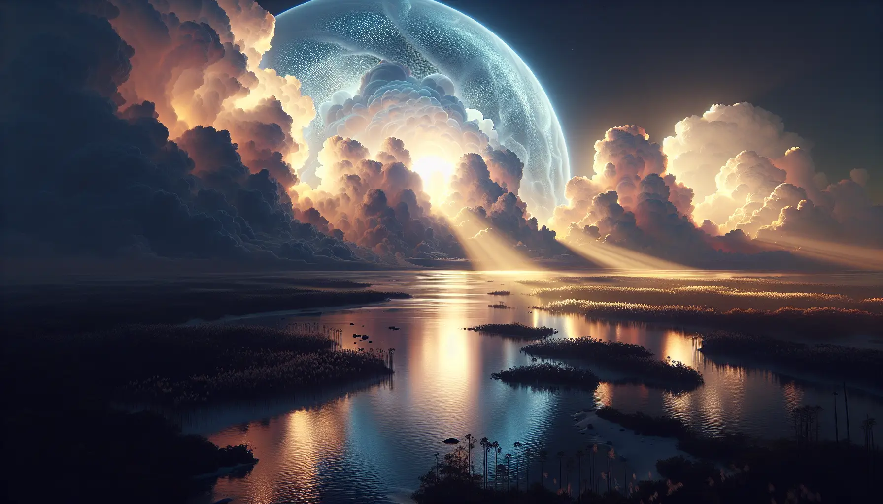 Unraveling the Mystery of the Illumined Clouds Over Florida's Sky