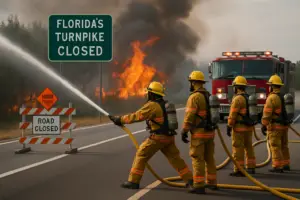 Massive Wildfires in Florida: Highway Closures and Firefighting Efforts Intensified