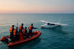 A Miraculous Escape: Pilot Survives Plane Crash off Florida Coast