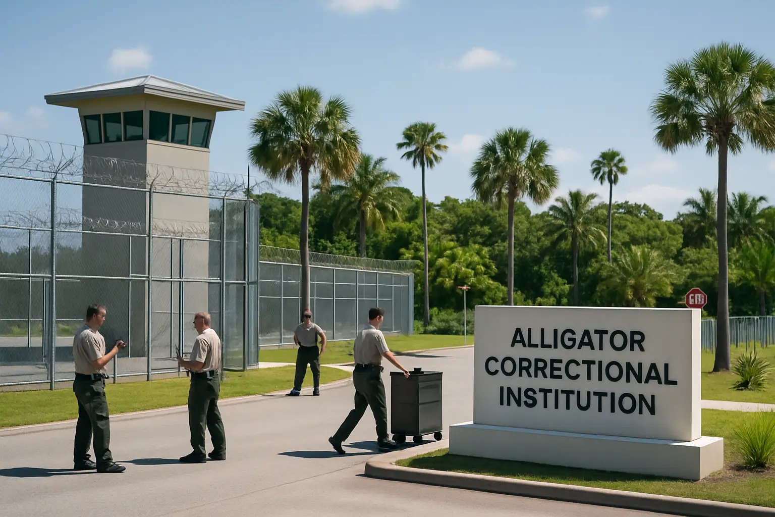 Behind the Scenes at 'Alligator Alcatraz': A Glimpse into a Day at the Migrant Detention Facility