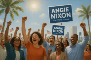 Democratic Socialist Angie Nixon's Surprising Win in Florida's Senate Primary