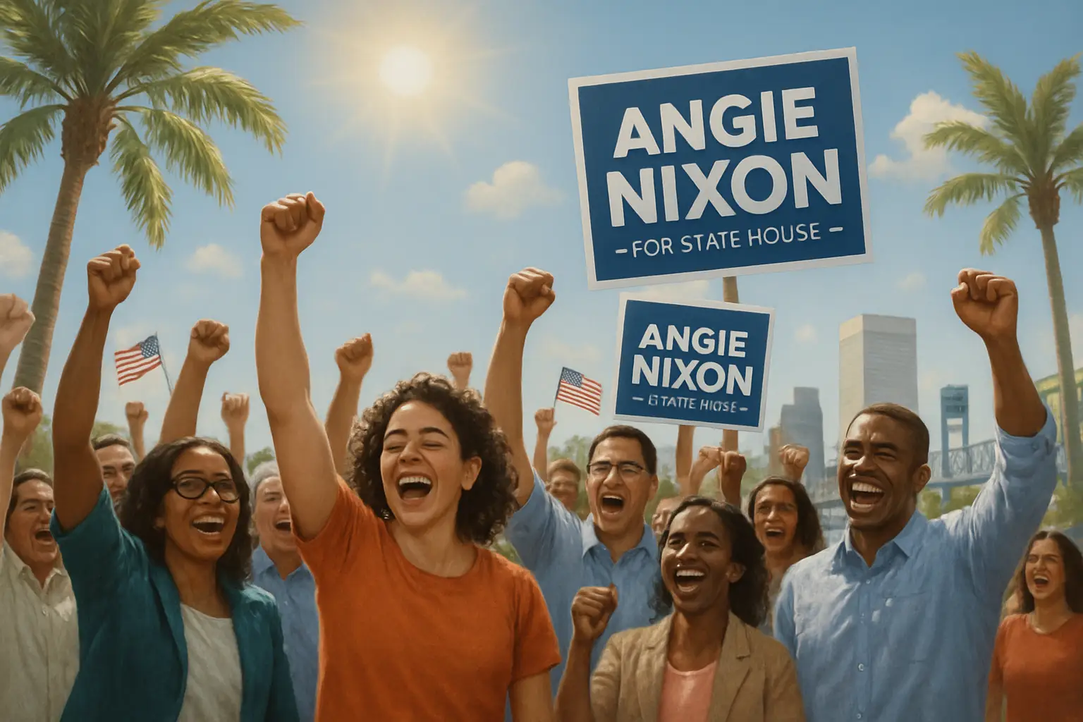 Democratic Socialist Angie Nixon's Surprising Win in Florida's Senate Primary