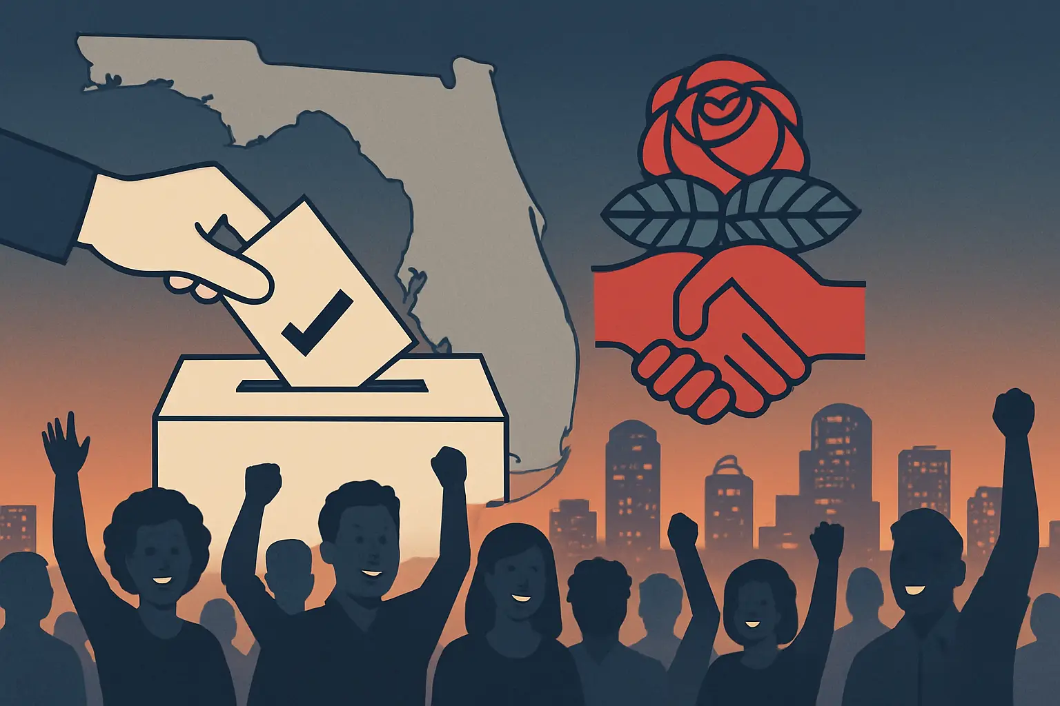 Democratic Socialist Surprises with Upset Victory in Florida Senate Primary