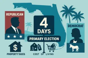 Florida Governor’s Race: Primary Election Countdown and Key Campaign Issues
