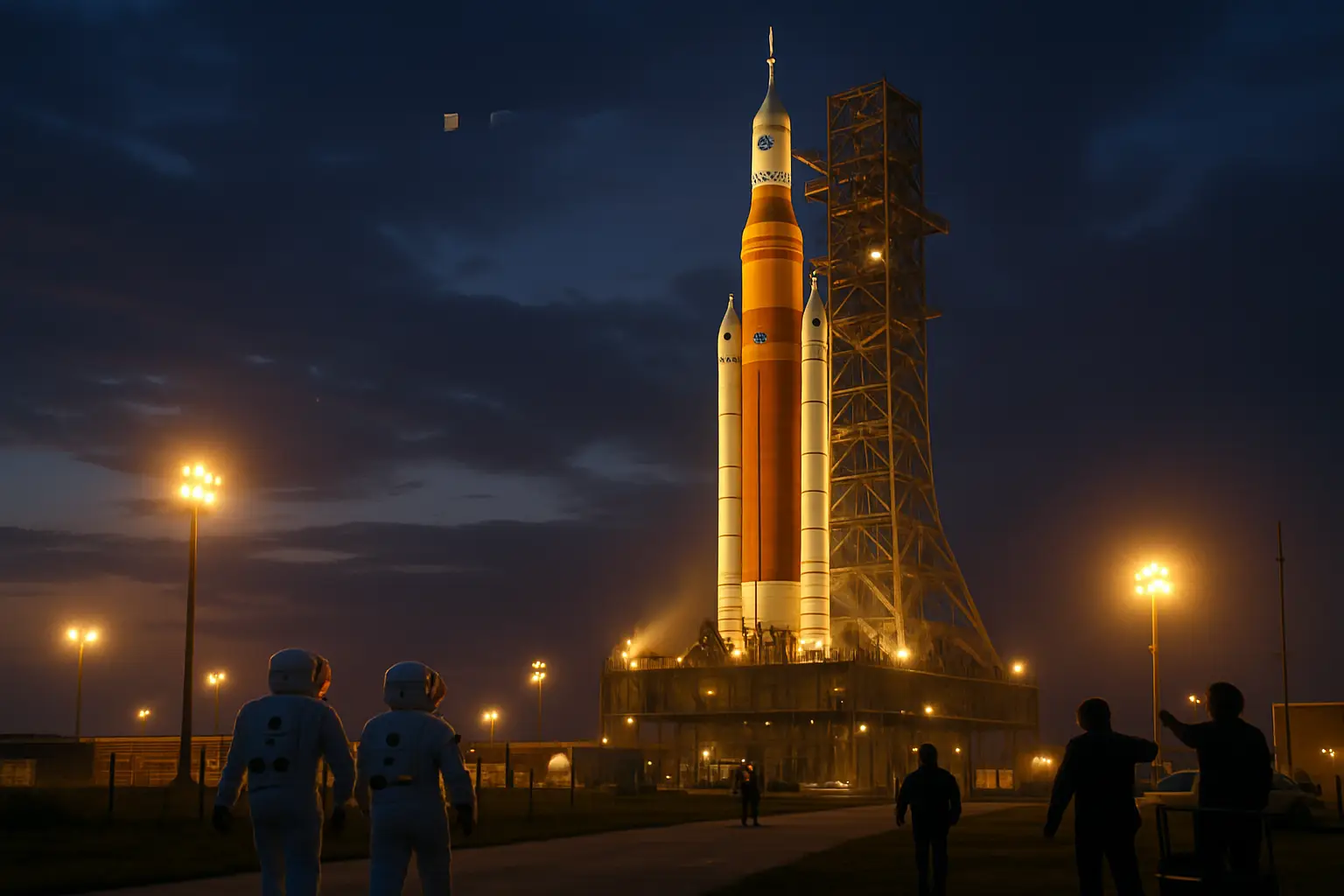 Launching into History: The Artemis II Moon Mission Countdown