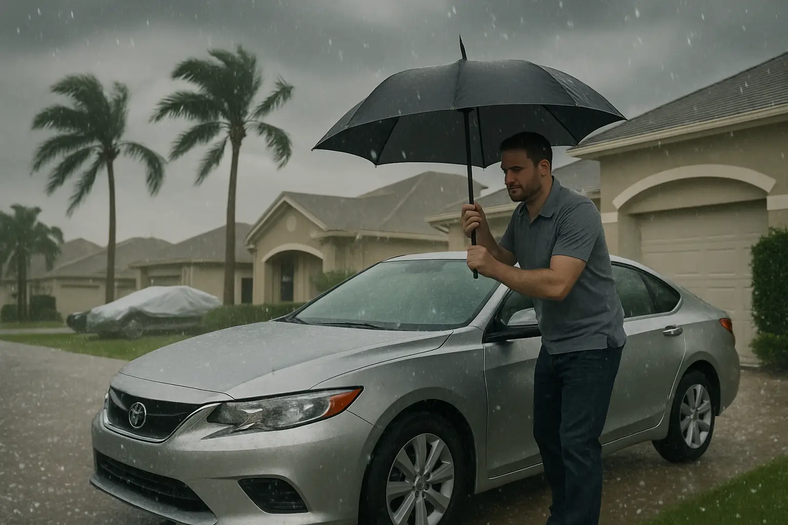 Lessons from a Florida Man's Brave Attempt to Save His Car During a Hailstorm