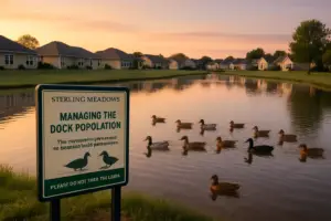 Managing the Duck Dilemma: Sterling Meadows HOA Tackles Growing Population