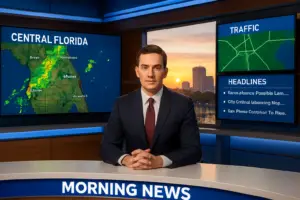 Start Your Day with Up-to-the-Minute Central Florida News, Weather, and Traffic