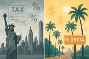 The Tax Exodus: Why High Earners Are Fleeing New York for Florida