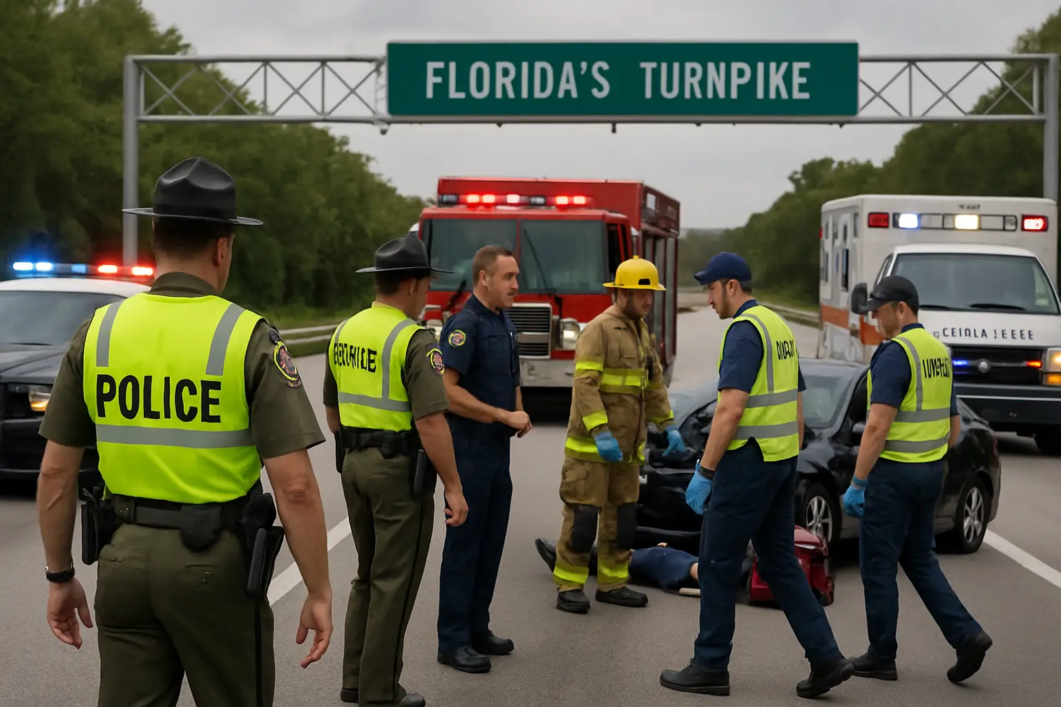 Major Crash Snarls Traffic on Florida’s Turnpike: What We Know So Far