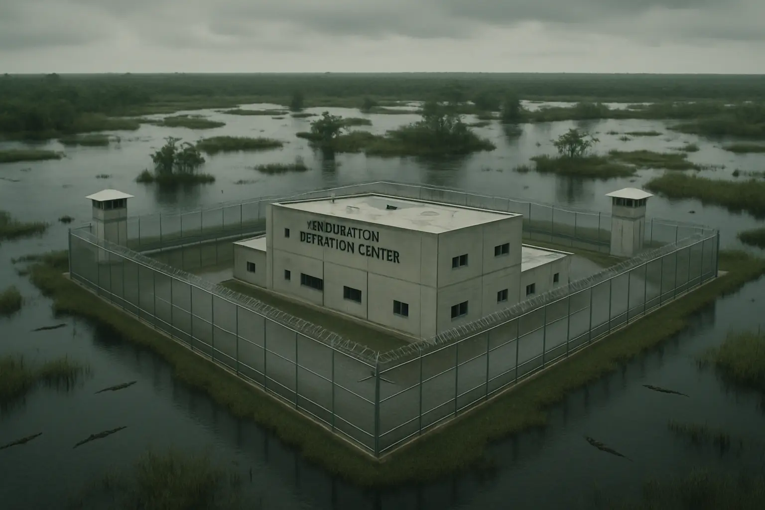 Unpacking the Disturbing Conditions at Florida's 'Alligator Alcatraz' Detention Center