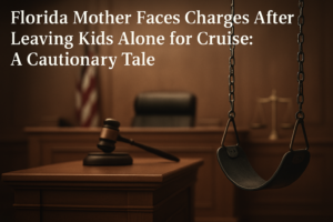 Florida Mother Faces Charges After Leaving Kids Alone for Cruise: A Cautionary Tale